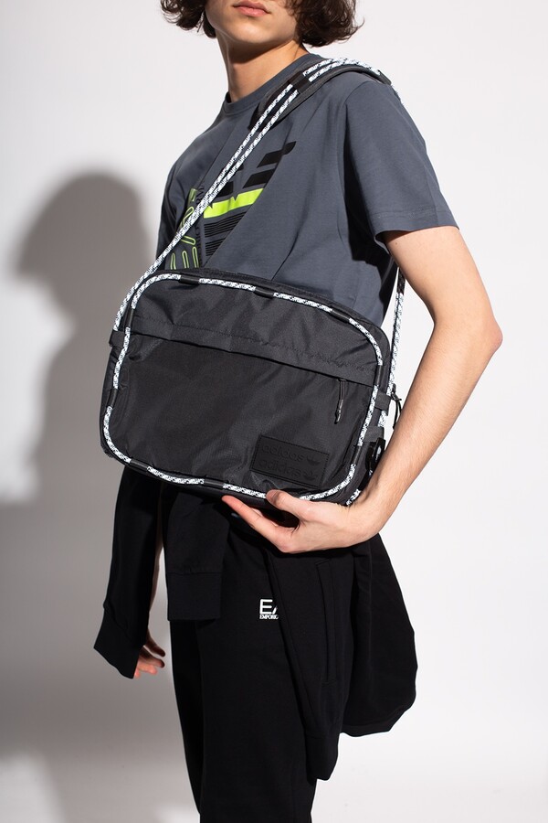 adidas Shoulder Bag With Logo Men's Black - ShopStyle