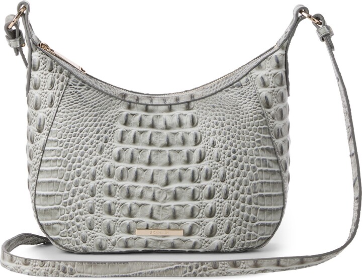 Brahmin Corinne Croc Embossed Leather Crossbody