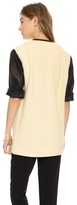 Thumbnail for your product : Alice + Olivia Structured Drop Shoulder Coat