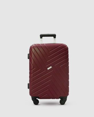 maze rose 21 inch suitcase