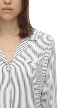 Eberjey Nordic Striped Jersey Pajama Set