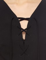 Thumbnail for your product : Antonio Berardi Black Lace-Up Dress