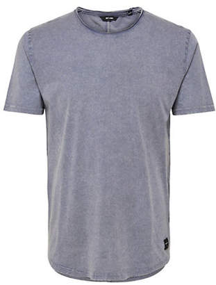 ONLY & SONS Acid Wash Long Tee