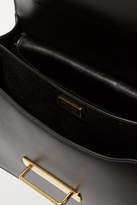 Thumbnail for your product : Prada Cahier Large Leather Shoulder Bag - Black