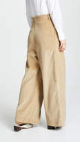 Thumbnail for your product : Awake A.W.A.K.E. Wide Leg Double Pleat Pants
