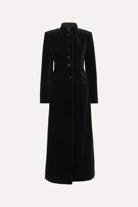Tom Ford Cotton-velvet Coat - Black