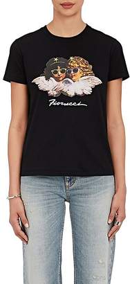 Fiorucci Women's "Vintage Angels" Cotton Slim-Fit T-Shirt