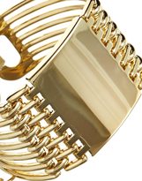Thumbnail for your product : Nali Plate Metal Gold Bracelet