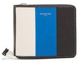 Thumbnail for your product : Balenciaga Bazar Zip-around Leather Wallet - Mens - Multi