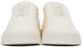 Thumbnail for your product : The Row White Marie H Lace-Up Sneakers