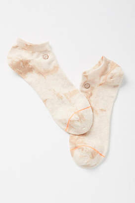 Stance Olive Tie-Dyed Ankle Socks