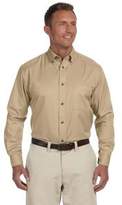 Thumbnail for your product : Harriton M500 - Men's Easy BlendTM Long-Sleeve Twill Shirt with Stain-Release