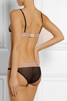 Thumbnail for your product : Stella McCartney Millie Drawing lace soft-cup triangle bra
