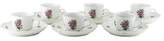 Thumbnail for your product : Herend 12-Piece Floral Cups and Saucers