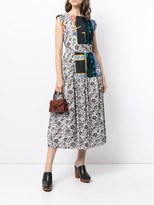 Thumbnail for your product : Rachel Comey Audre patchwork cotton dress