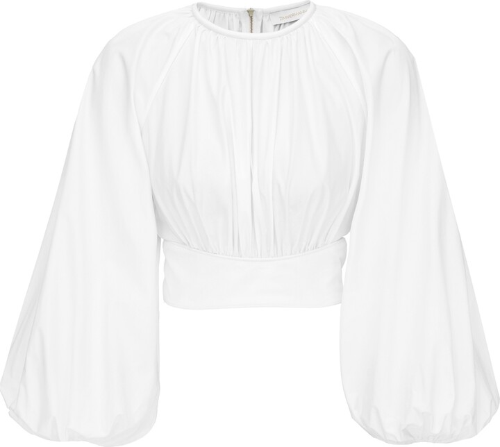 Zimmermann Poplin Billow Top
