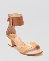 Thumbnail for your product : Dolce Vita Open Toe Sandals - Foxie Block Heel