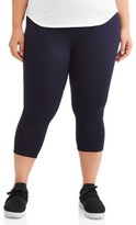 plus size knit capris