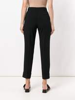 Thumbnail for your product : Pt01 high-waisted cropped trousers
