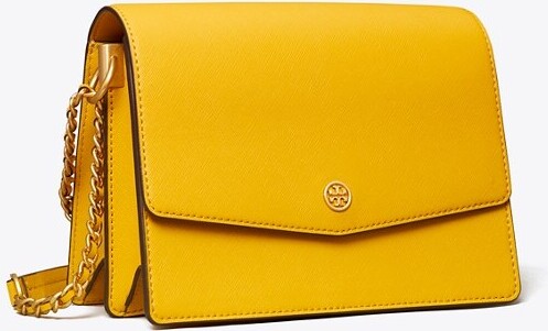 Tory Burch Robinson Convertible Shoulder Bag in Blue