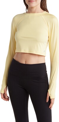 Avalanche Aurora Long Sleeve Crop Top - ShopStyle
