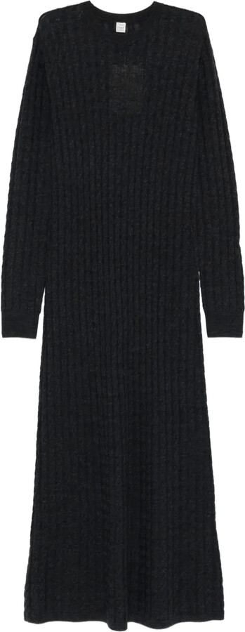 Totême Cable-Knit Maxi Dress