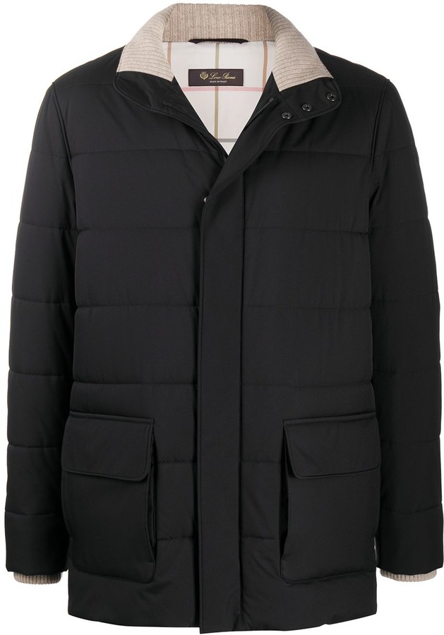 Loro Piana Funnel Neck Padded Jacket ShopStyle Outerwear