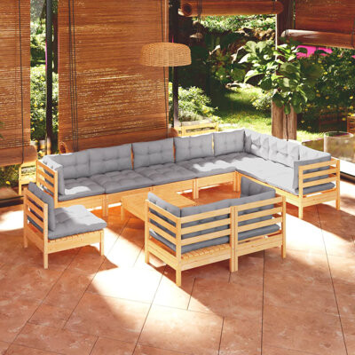 Tymeka 25'' Wide Outdoor Patio Sofa with Cushions