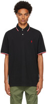 Thumbnail for your product : Polo Ralph Lauren Black Mesh Classic Fit Polo