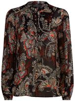 Thumbnail for your product : SET Butterfly Print Blouse