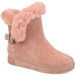 pink winter shoes