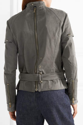 Tomas Maier Convertible Cotton-blend Jacket - Army green