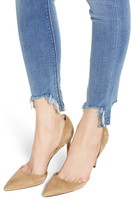 Thumbnail for your product : Hudson Barbara High Waist Raw Step Hem Skinny Jeans