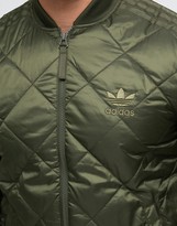 Thumbnail for your product : adidas Quilted Superstar Bomber Jacket AY9144