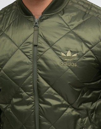 adidas Quilted Superstar Bomber Jacket AY9144