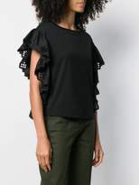 Thumbnail for your product : Alberta Ferretti ruffle sleeve blouse