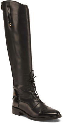 Made In Italy High Shaft Leather Boots