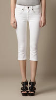 Thumbnail for your product : Burberry Doverdale White Skinny Fit Capri Jeans
