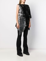 Thumbnail for your product : Marques Almeida Draped Sequin Blouse