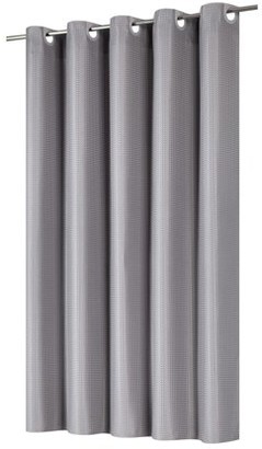 Lintimes Shower Curtains 72 X 72 Inches White Modern Waffle Fabric