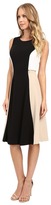 Thumbnail for your product : Calvin Klein Color Block Flare Dress