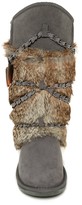 Thumbnail for your product : Australia Luxe Collective Atilla Genuine Sheepskin and Genuine Rabbit Fur Boot