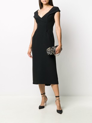 Ermanno Scervino Fitted Cocktail Dress