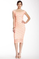 Thumbnail for your product : Rubber Ducky Neon Lace Midi Dress