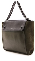Thumbnail for your product : Moschino Leather Shoulder Bag