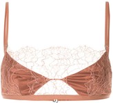Thumbnail for your product : Dion Lee Lace-Embellished Bandeau Bra