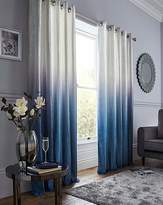 Blue Eyelet Curtains Shopstyle Uk