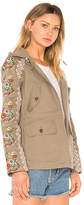 Thumbnail for your product : Needle & Thread Cross Stitch Flower Parka