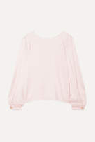 Thumbnail for your product : Forte Forte Hammered Silk-satin Blouse