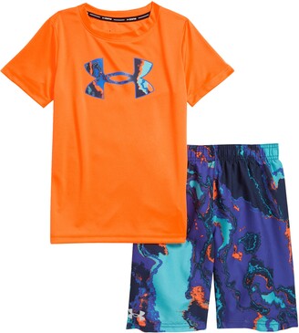 under armour boys short sets
